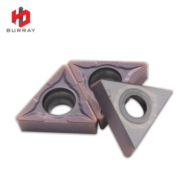 TCMT16T308-TF CNC Turning Tool Tungsten Carbide Insert with Purplish PVD Coating for Lathe