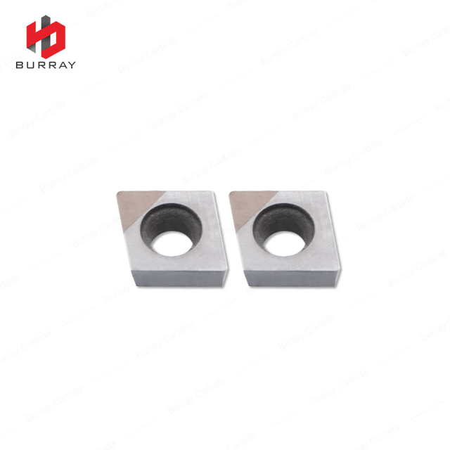 CCGW060204 PCBN CBN for Machining Hardened Steel, Sintered Metals and High Temperature Alloys