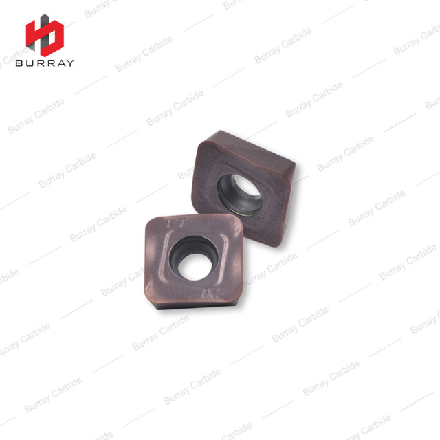 SOT12T320PEER-FT Tungsten Carbide Milling Insert with PVD Coating