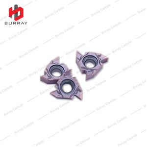55°degree British Standard Universal External Threading Insert 16ERAG55-TLZ PVD Coated for Machining Stainless Steel and Steel