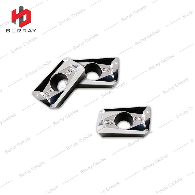 Milling Inserts for Aluminum Alloys and Copper Alloys APKT160408 High Finish PCD Diamond