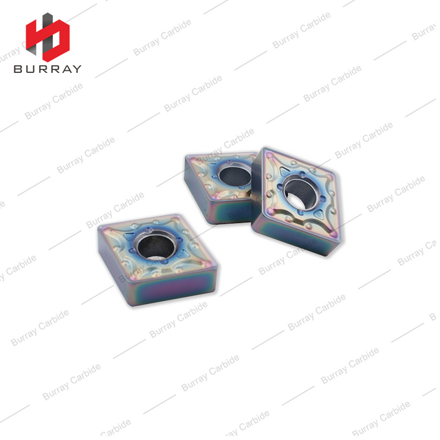 CNMG120408-MA Tungsten Carbide Turning Insert with Nano Blue PVD Coating for Machining Steel and Stainless Steel or superalloy