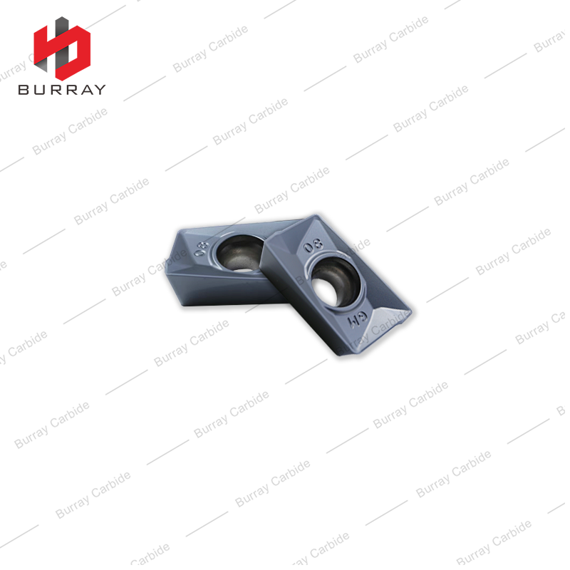 APKT160404/08/12-GM CNC Milling Insert for Processing Steel and Stainless Steel with PVD Coating