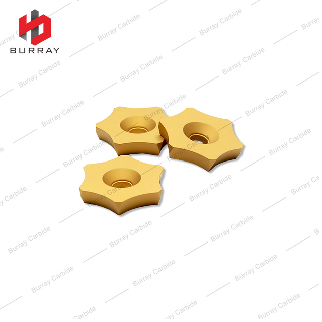 CNC Milling Inserts HXMX2504-R14/R17/R22/R29/R40/R50 for Steel Machining with CVD Coating