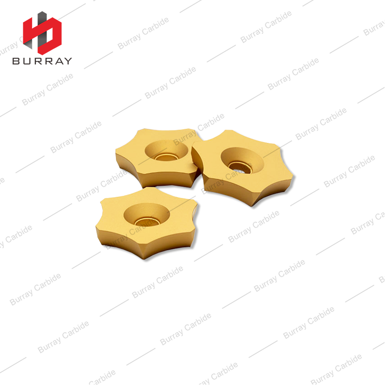 CNC Milling Inserts HXMX2504-R14/R17/R22/R29/R40/R50 for Steel Machining with CVD Coating