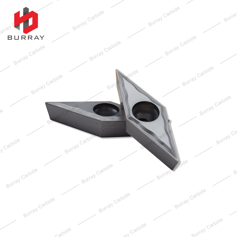 VBMT1604 Carbide Turning Inserts VBMT160402-MSK Diamond Shape for External Turning Tool