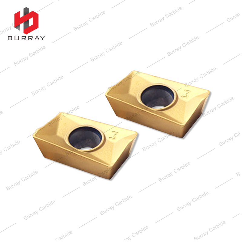 APKT160408-PM Indexable Carbide Milling Inserts for Metal Machining with PVD Coated for Processing Steel Stainless Iron Finishing and Semi-Finishing