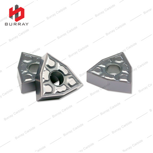 CNC Lathe Tools Carbide Turning Inserts WNMG080404-TF for Aluminum and Stainless Steel