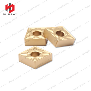CNC Cutting Tools Carbide Turning Inserts CNMG120408-MA for Steel and Stainless Steel with Gold CVD Coating