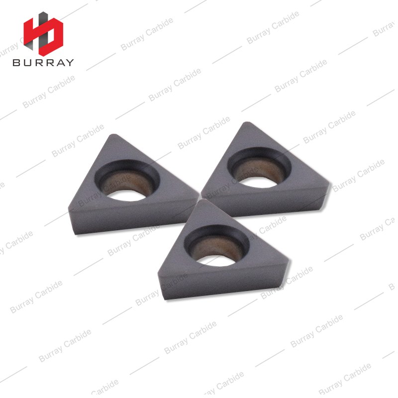Precision Boring Tool for Cast Iron Triangular Flat Carbide Turning Insert TPGW090204