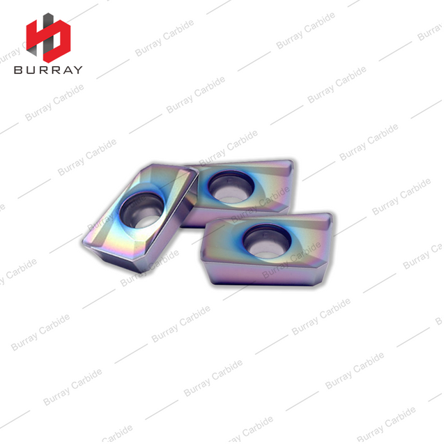 APMT1604-H2 Carbide Indexable CNC Milling Cutter with PVD Coating for High Hardness Machining