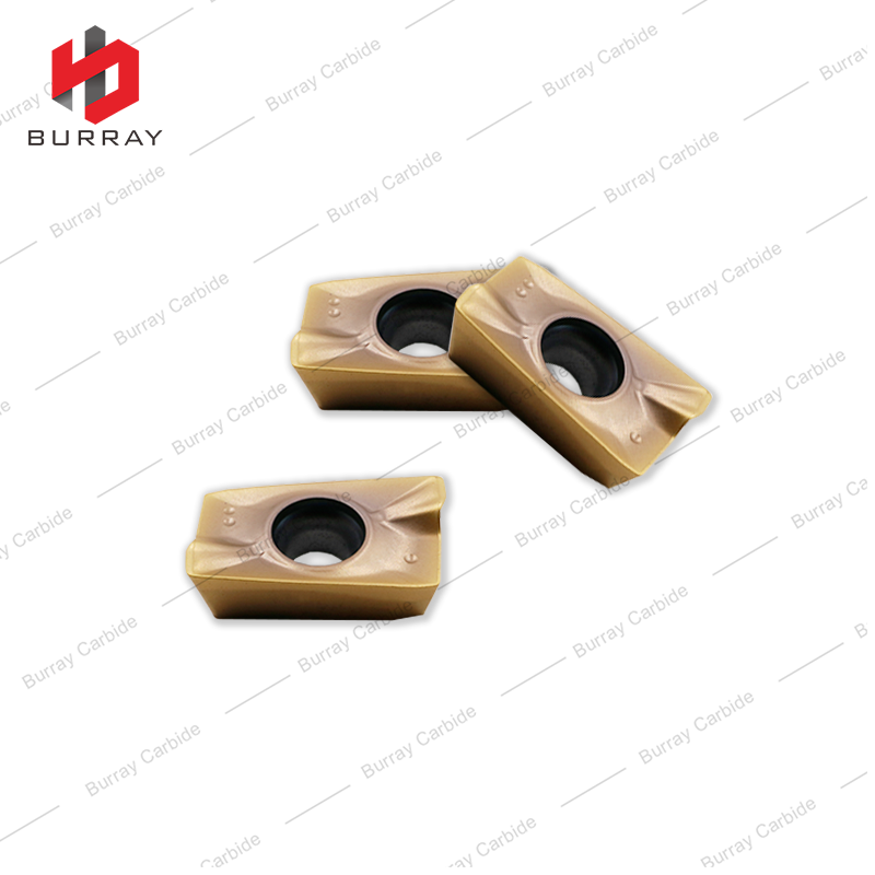 APMT Tungsten Carbide Milling Inserts APMT160408PDER with PVD Coating for Machining of Steels and Stainless Steels