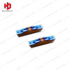 Tungsten Carbide Grooving Inserts MGMN400-M for Quenched Stainless Titanium Alloy with Colorful PVD Coated