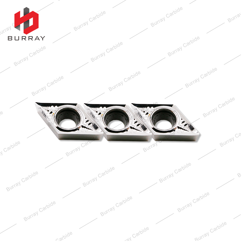 Rhombic External Internal Hole Aluminum Cutting Insert DCGT11T304-LH Cemented Carbide CNC Insert