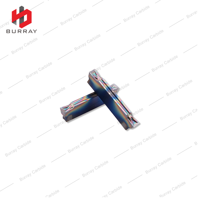 MGMN CNC Lathe Grooving Insert Colored Coated Quenched Steel MGMN200 300 400 500 T Titanium Alloy Turning Cutting Grooving