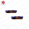 Tungsten Carbide Grooving Inserts MGMN300-M MGMN400-M for Quenched Stainless Titanium Alloy with Colorful PVD Coated