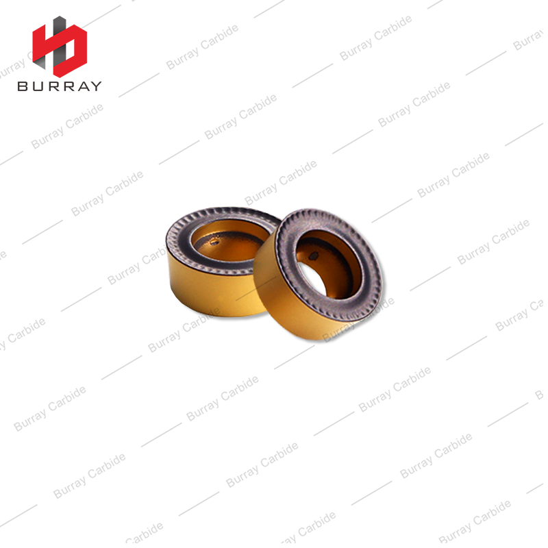 CNC Round Inserts RCMT1204MO Milling Inserts with CVD Coating for Steel and Stainless Steel