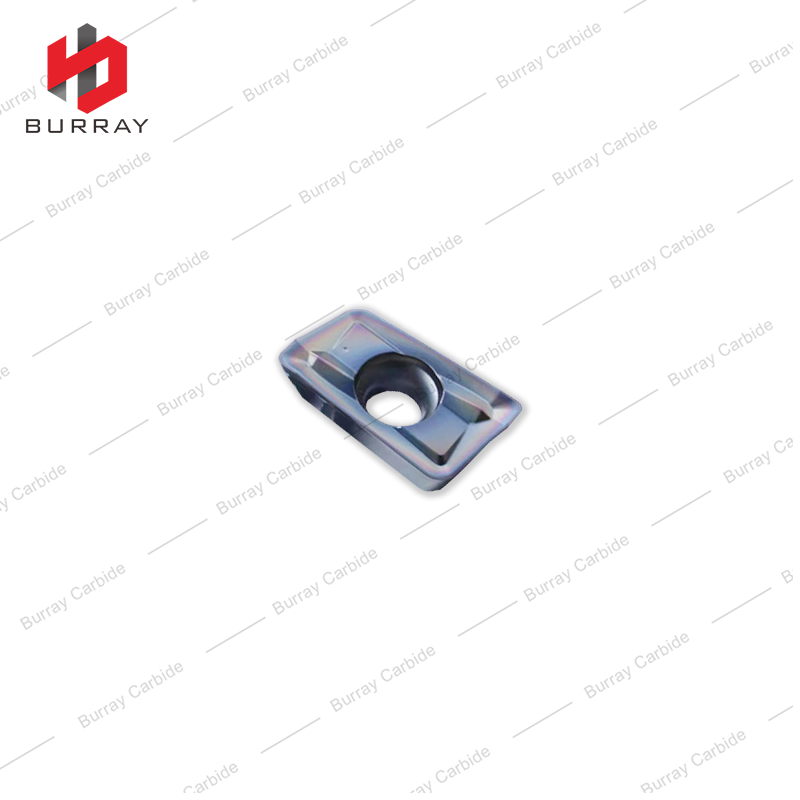 Tungsten Carbide Milling Inserts CNC Cutting Insert APMT1604PDER-JC High Hardness with Colorful PVD Coating for Steel and Stainless Steel Machining 