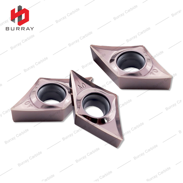 ISO Indexable Carbide Turning Inserts DCGT11T304-1L CNC Boring Insert for Stainless Steel Used in Swiss-type Automatic Lathes