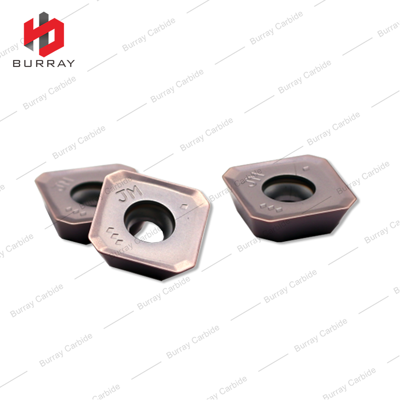 PVD Coating Indexable Carbide Inserts SEMT13T3-JM Shoulder Milling Insert Face Milling Insert Roughing Machining of Steel