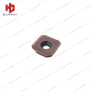Rough Cutting Square Indexable Carbide Inserts SEMT13T3AGSN-JM PVD Coated for ASX445 Face Milling Cutters