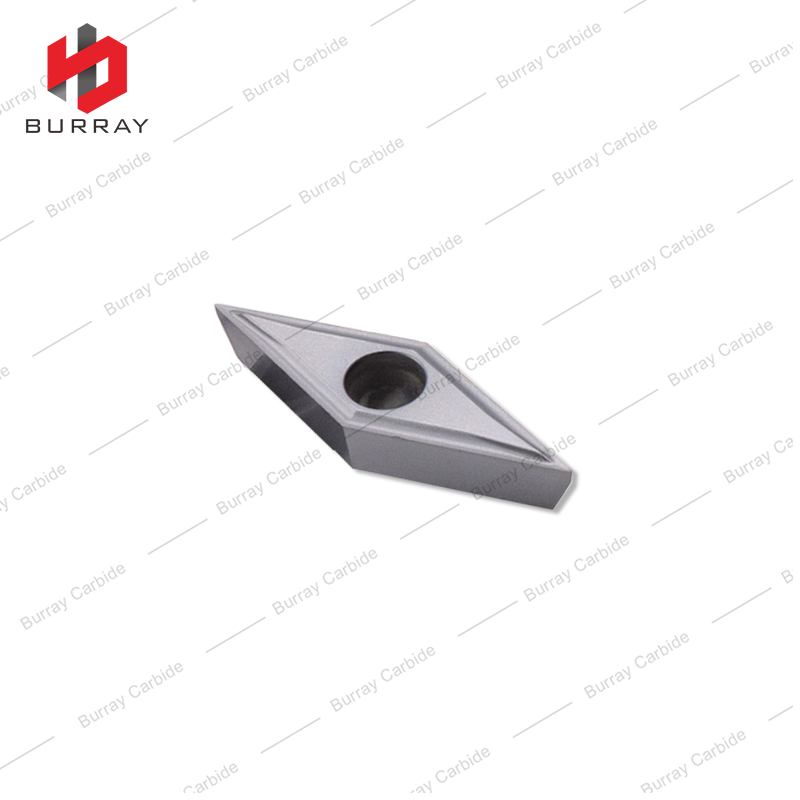VCGT Carbide Turning Inserts CNC Swiss-type Lathe VCGT110302-V for Stainless Steel Finish Machining with PVD Coated