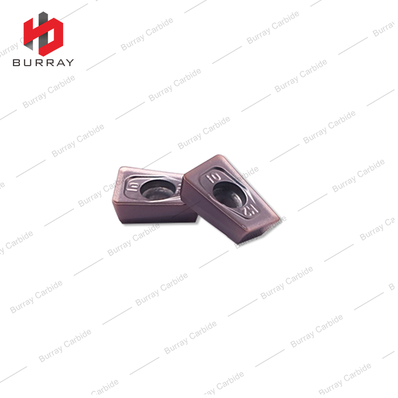 QOMT1035R-M2 Carbide Milling Inserts for CNC Lathe Shoulder Milling Semi-Rough Machining