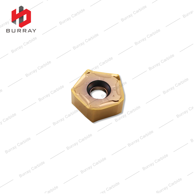 PNMU090508XER High-Feed Milling Insert 5 Flute for Heavy-Duty Roughing Face Milling Cutter for Steel PNMU