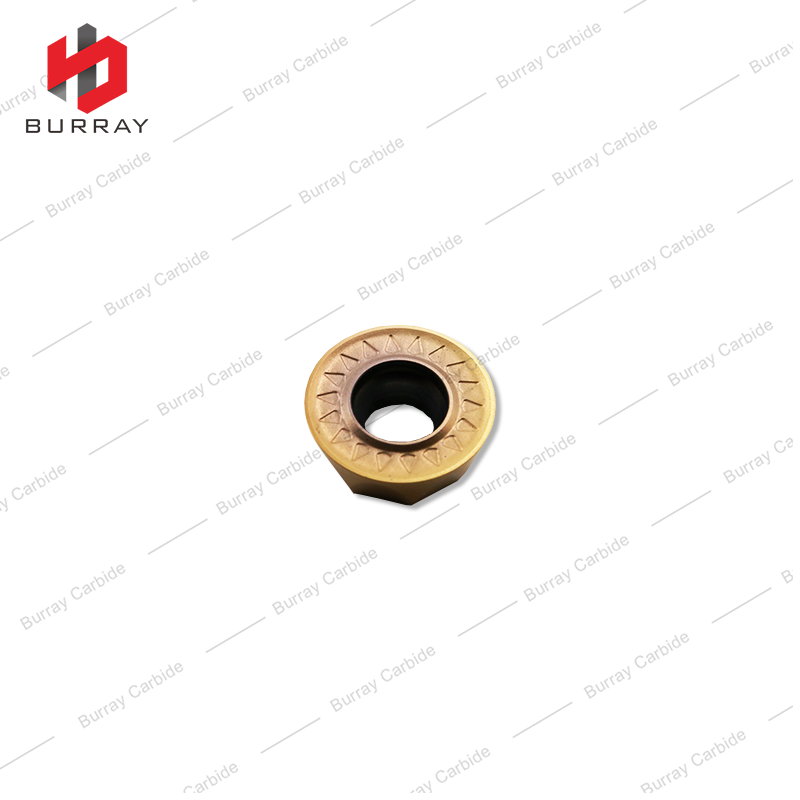 Carbide Round Milling Cutter Insert RPMT1204MO-JS for Milling Stainless Steel and Steel Workpieces