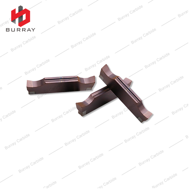 CNC Cutting Grooving Turning Insert MGGN200/300-Q-8 Angled Grooving Tool Series for Machining Steel and Stainless Steel with PVD Coated