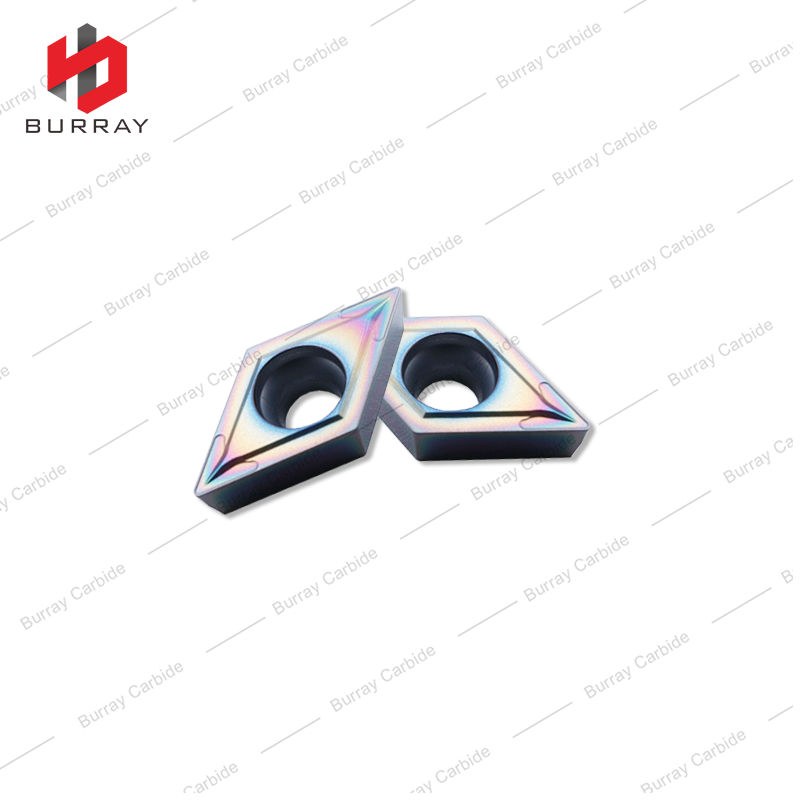 DCMT11T308-MS CNC Carbide Turning Insert DCMT with PVD Coating for Quenched Steel