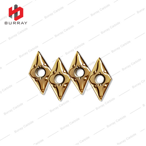 55-degree Rhombic Carbide Turning Inserts DNMG110408-MA for Steel for Steel with CVD Coating