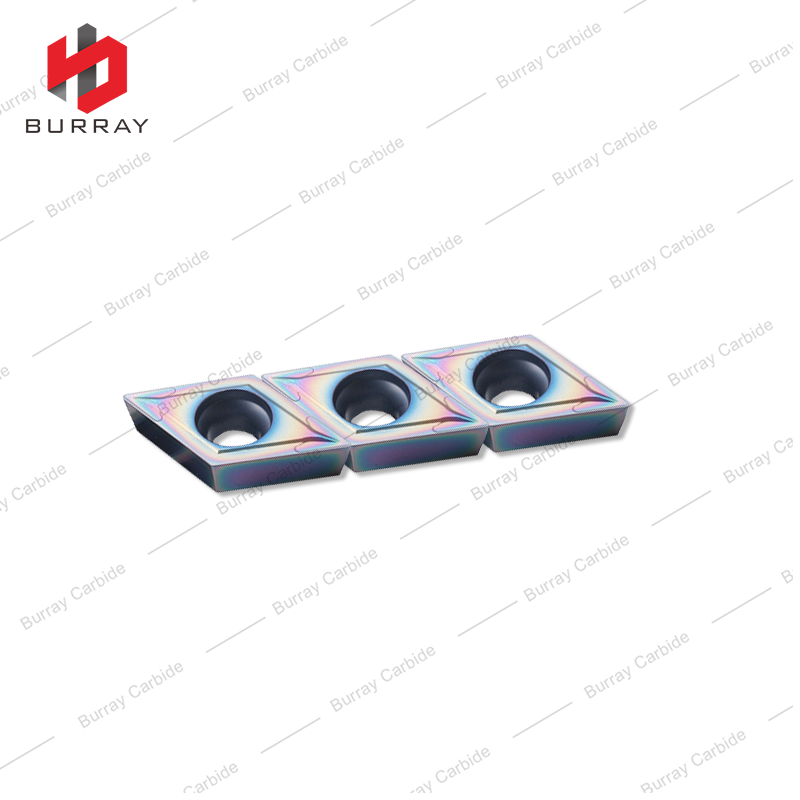 DCMT11t304 11T308-MS CNC Carbide Turning Insert DCMT with PVD Coating for Quenched Steel