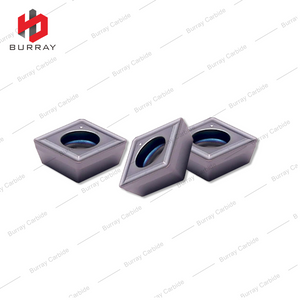 Tungsten Carbide Insert Shallow Hole Drill SPMG Carbide Inserts Cnc Drill Bits SPMG110408-DG with PVD Coated for Steel and Stainless Steel Materials