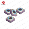 CNC Lathe Turning Tool Insert SNMG120404-N with Colored PVD Coating for Turning of High-Hardness Stainless Steel