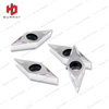 35° Rhombic Finish Carbide Turning Inserts CNC Aluminum Parts Machining VBGT160404-UM for Swiss-type Automatic Lathe