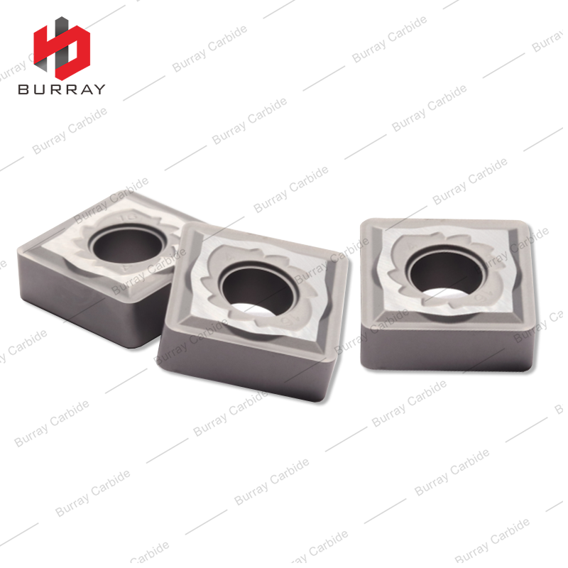 Square Carbide Cutting Tools SNMG190616-SM CVD Coating Carbide Turning Inserts for Cast Iron and Stainless Steel Semi-Finishing