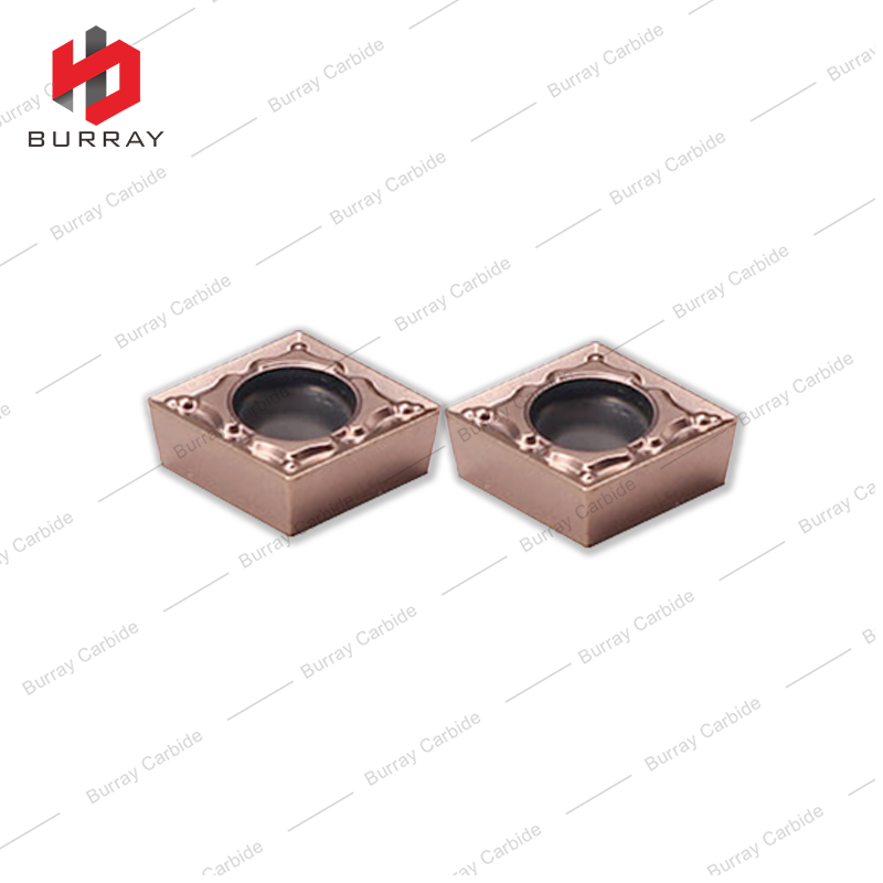 Carbide Inserts for CNC Turning Inserts CCMT09T304-73 Positive 80° Rhombic Inserts for Steels and Stainless Steels