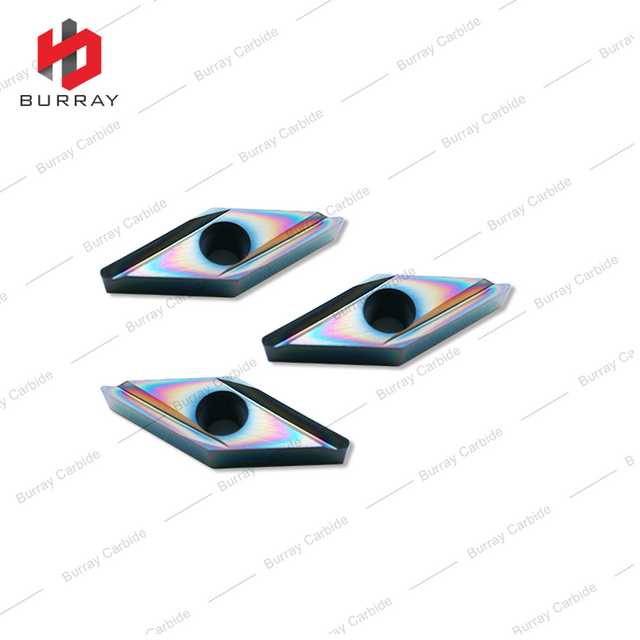 VBGT CNC Finishing Turning Inserts VBGT160402R-Y with PVD Coating for Machining Quenched Steel