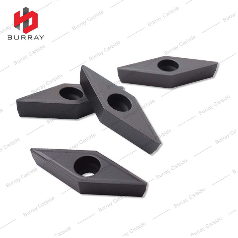 CNC Lathe Indexable Rhombic Boring Turning Tool Carbide Inserts VCMT110304-MS for Stainless Steel Machining