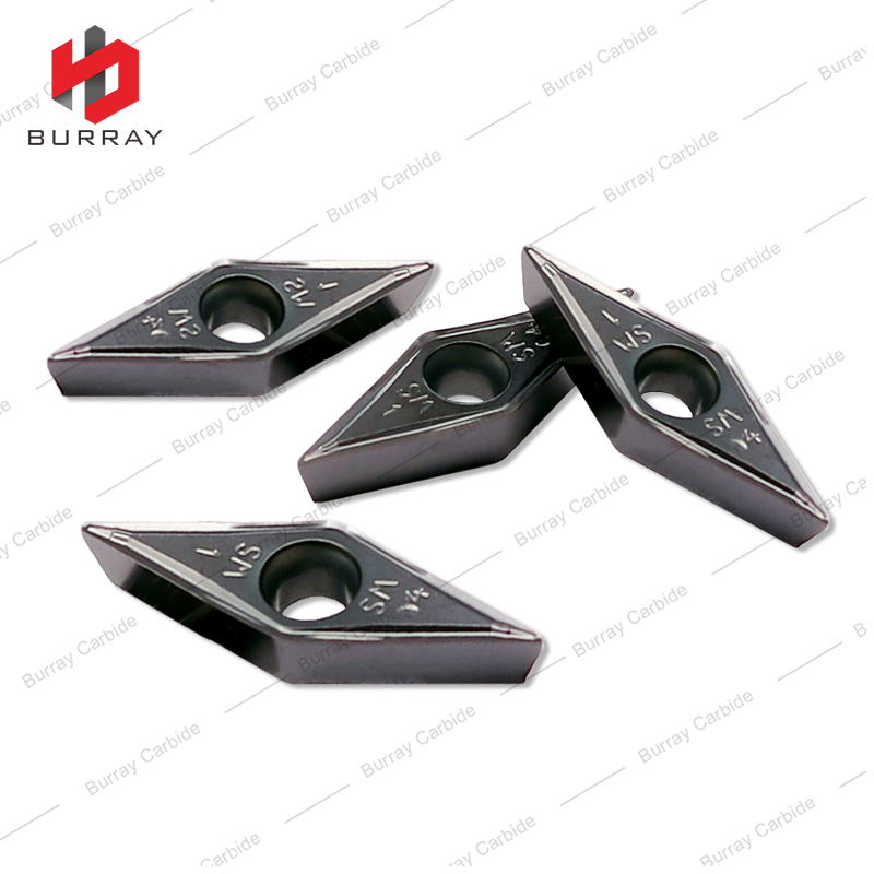 CNC Lathe Tools VCMT Carbide Turning Inserts CNC Lathe VCMT160404-SM for Machining Steel and Stainless Steel