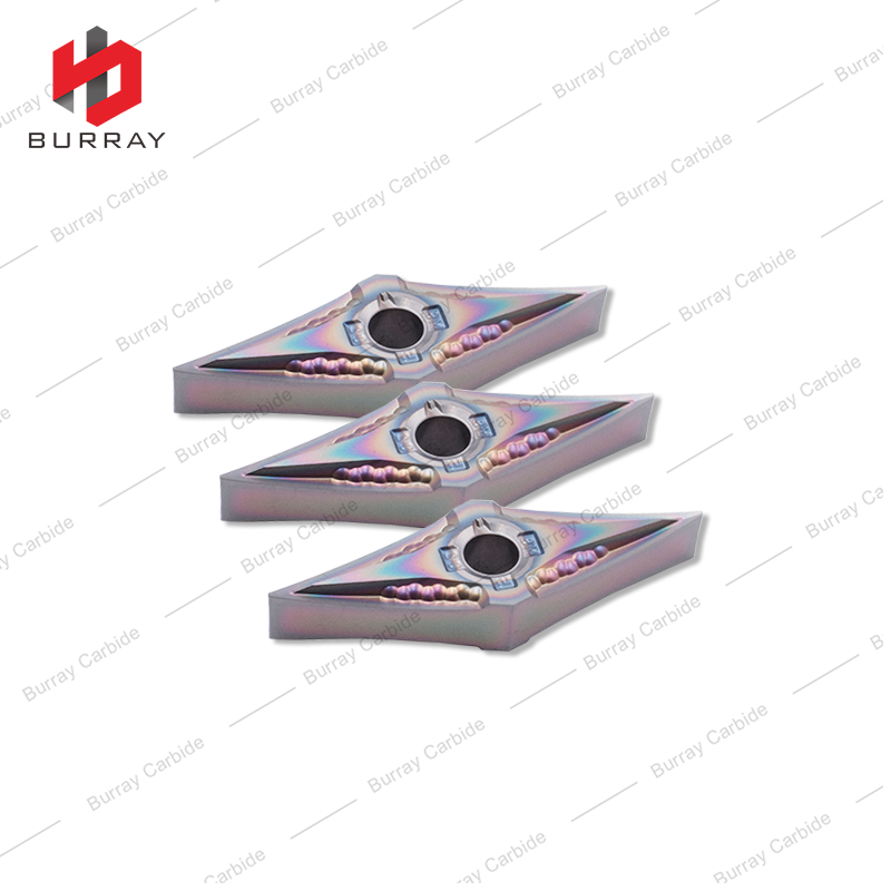 VNMG Carbide Rhombic External Turning Inserts CNC Lathe VNMG160402-MSK for Quenched Alloy Steel
