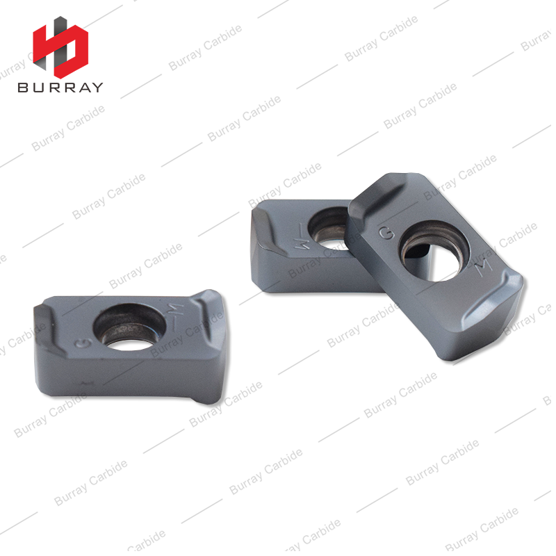 CNC Turning Tools LOGU030310ER-GM High Feed Carbide Milling Inserts with PVD Coating