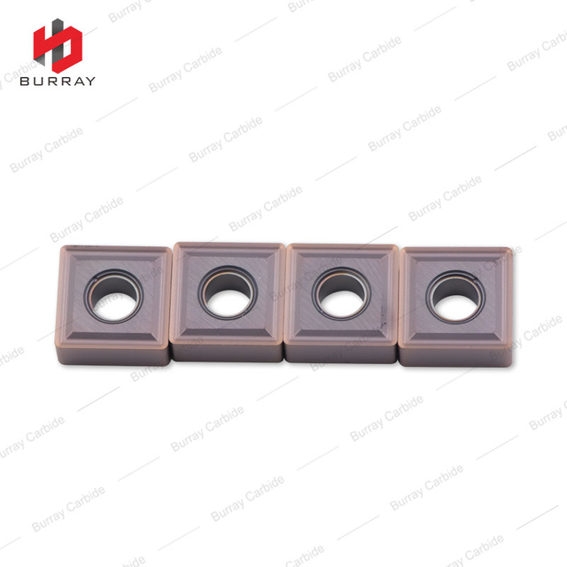 SNMG120408-MS CNC Machine Lathe Tool Carbide Inserts with PVD Coating Tungsten Carbide Turning Inserts for Steel