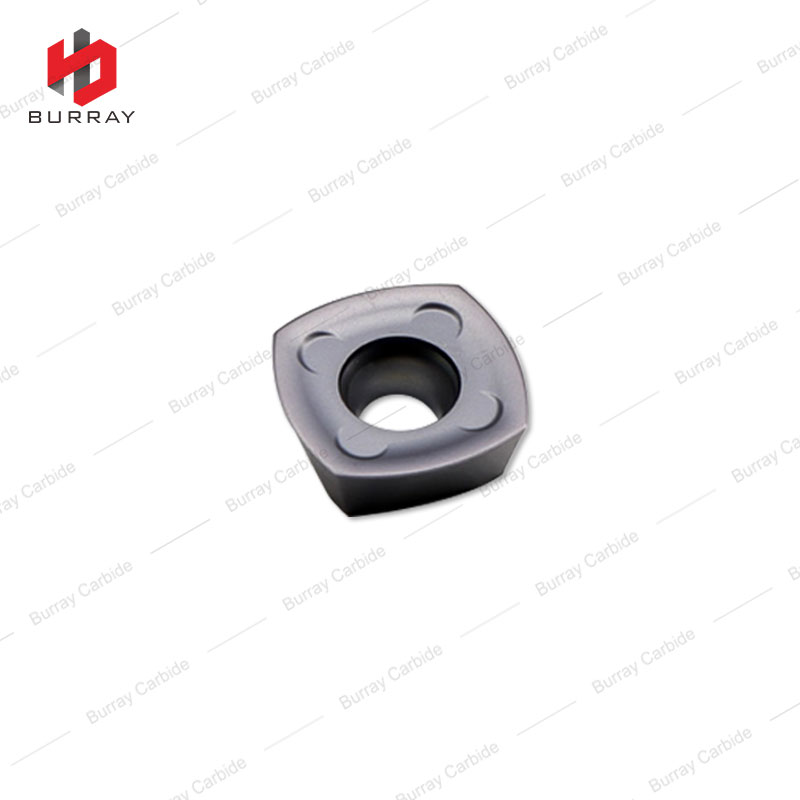 SDMT1205ZTN-FM Tungsten Carbide Milling Insert with PVD Coating