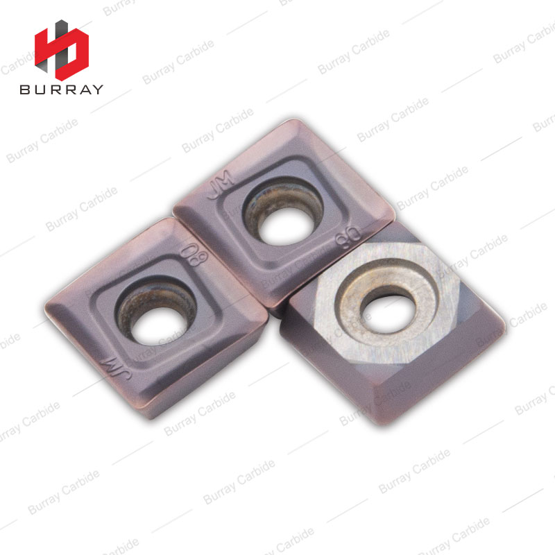 SOMT12T308-JM CNC Milling Cutter Insert Tungsten Carbide Milling Inserts with PVD Coating for Steel