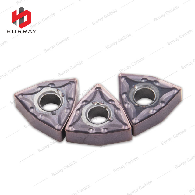 Modular Turning WNMG080408-SL Trigonal Inserts , Tangential Indexable Insert, Turning Inserts