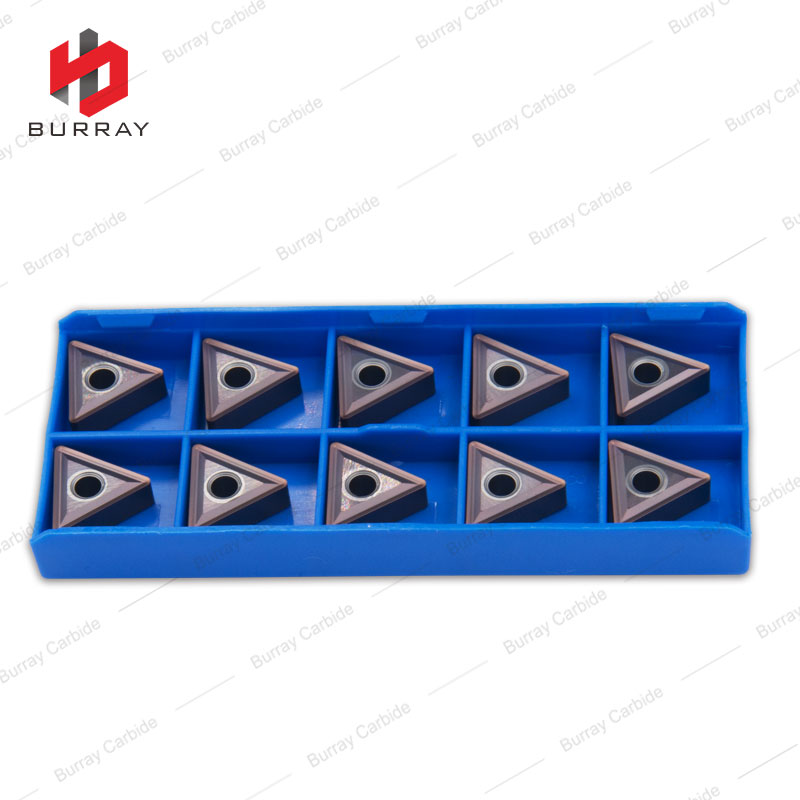 TNMG160408-MS Tungsten Carbide Inserts CNC Lathe Turning Tools Inserts with PVD Coating for Steel