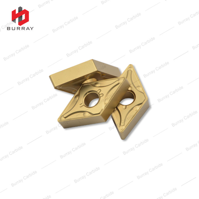 DNMG150408-SL CNC Carbide Inserts for Steel with Golden Yellow CVD Coating Metal Working Tool