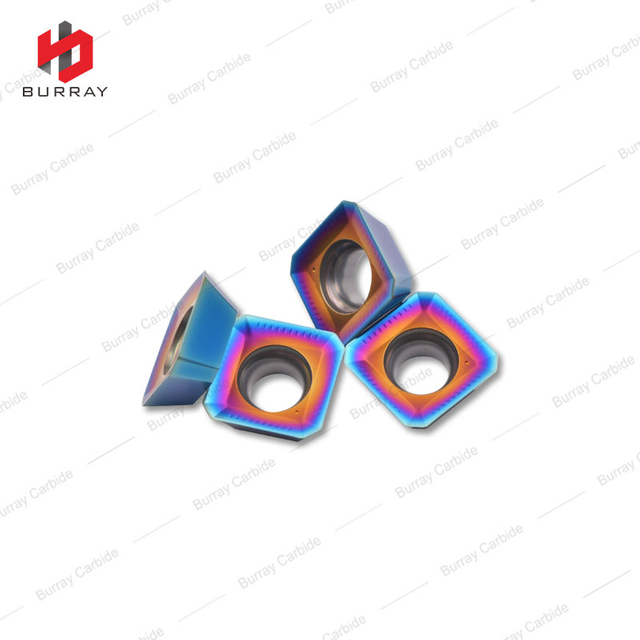 SEMT1204AFSN CNC Milling Cutter Insert Tungsten Carbide Milling Inserts with PVD Coating